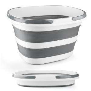 Collapsible 4.2 Gallon Mop Bucket with Handle