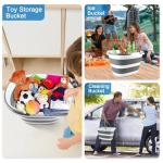 Collapsible 4.2 Gallon Mop Bucket with Handle