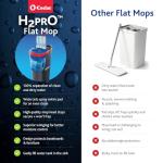 O-Cedar H2prO Flat Mop System for Easy Cleaning