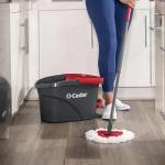 O-Cedar EasyWring Microfiber Spin Mop & Bucket