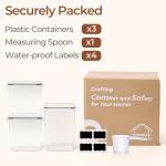 Airtight Food Storage Container Set of 3