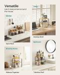 SONGMICS Stackable Kitchen Counter Organizer Shelves