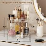 LAMU 2-Tier Rotating Spice Rack Organizer