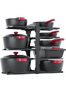 8-Tier Heavy Duty Pot and Pan Organizer