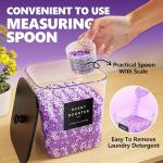 Clear Acrylic Laundry Pods Storage Containers Set