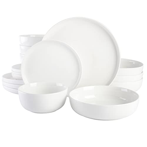 Gibson Home Oslo Porcelain Dinnerware Set for 4