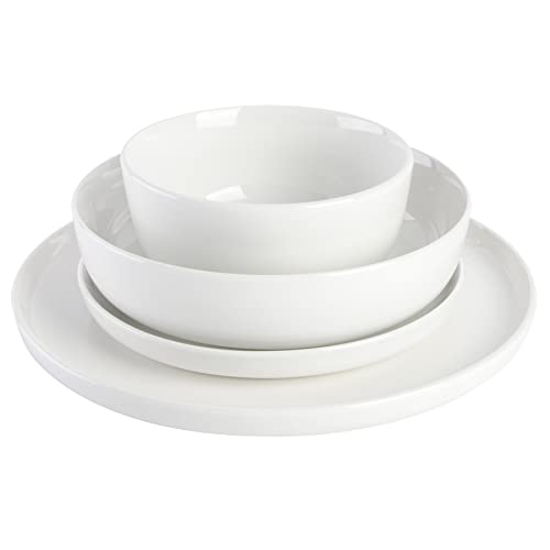 Gibson Home Oslo Porcelain Dinnerware Set for 4