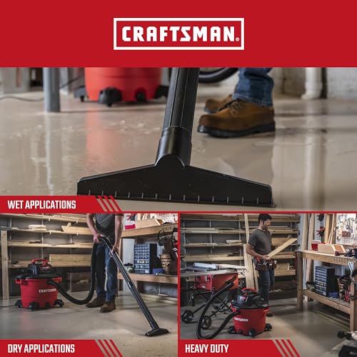 CRAFTSMAN CMXEVBE17595 16 Gallon Heavy-Duty Shop Vacuum