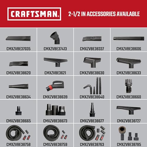 CRAFTSMAN CMXEVBE17595 16 Gallon Heavy-Duty Shop Vacuum