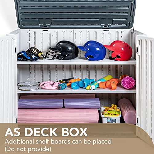 Devoko Outdoor Storage Shed for Patio and Garden