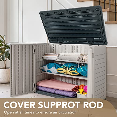 Devoko Outdoor Storage Shed for Patio and Garden