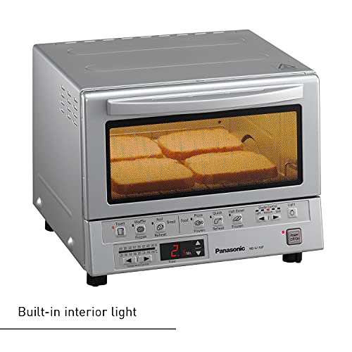 Panasonic Toaster Oven FlashXpress, Double Infrared Heating, Silver