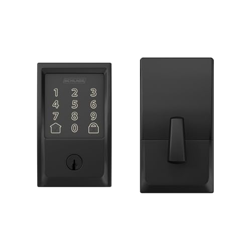 Schlage Encode Smart Wi-Fi Deadbolt in Matte Black