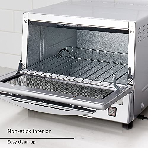 Panasonic Toaster Oven FlashXpress, Double Infrared Heating, Silver