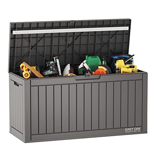 EAST OAK 60 Gallon Waterproof Outdoor Storage Box
