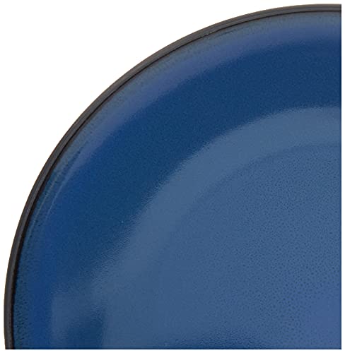 Blue Stoneware Dinnerware Set for 4 by Gibson