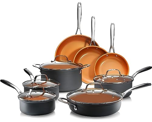 Gotham Steel Pro 13 Pc Ceramic Cookware Set