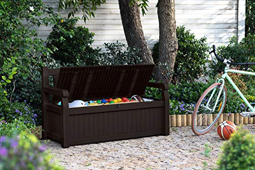 Keter Solana 70 Gallon Patio Storage Bench