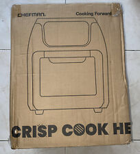 Chefman Multifunction Digital Air Fryer: Rotisserie, Dehydrator, Convectionoken