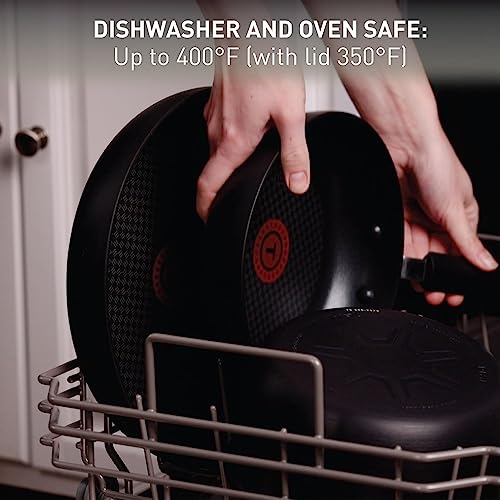 T-fal Ultimate Nonstick Fry Pan Set, Oven Safe