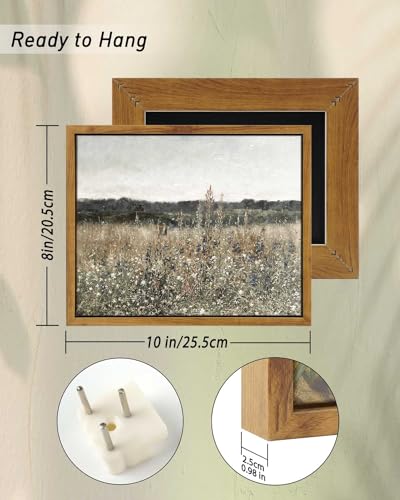InSimSea Meadow with Flowers Canvas Wall Art Prints
