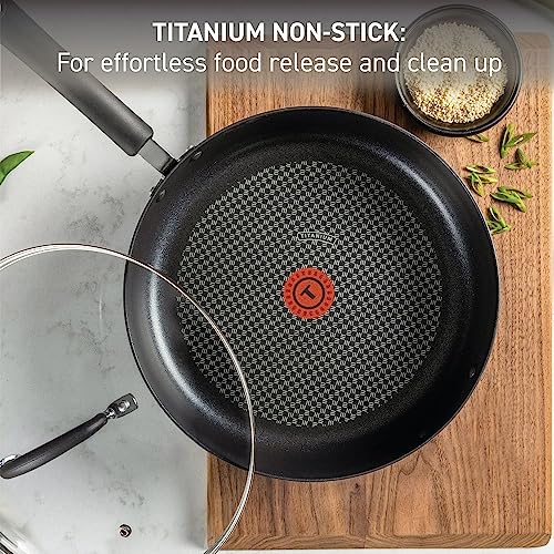 14-Piece T-fal Hard Anodized Nonstick Cookware Set