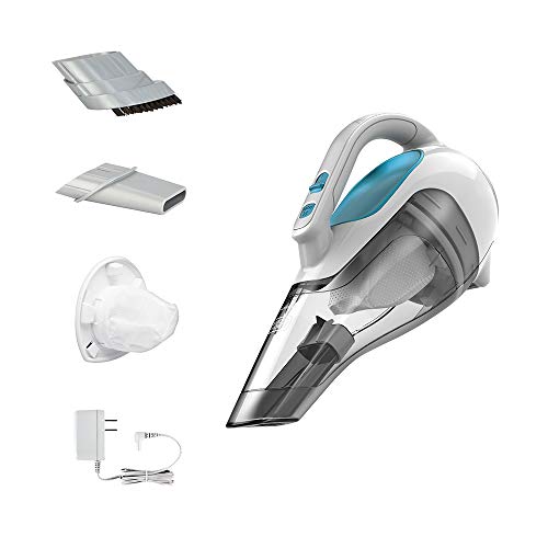 BLACK+DECKER Cordless Handheld Vacuum, Flexi Blue/Grey/White (HHVI315JO42)