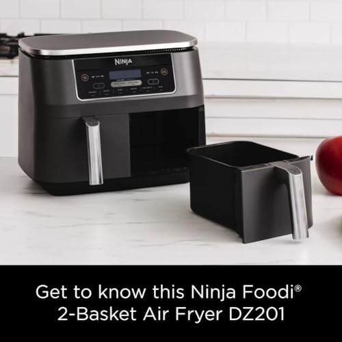 Ninja DZ201 Foodi 8-Qt 6-in-1 DualZone Air Fryer