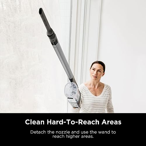 Shark IX141 Pet Cordless Stick Vacuum, Grey/Iris
