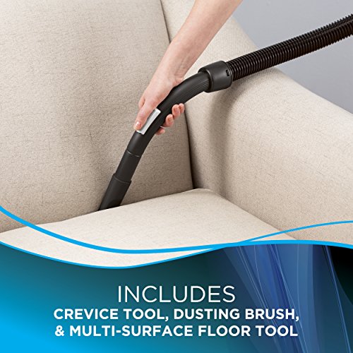 BISSELL Zing Canister Vacuum Cleaner, Black/Citrus Lime