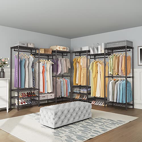VIPEK V5 Freestanding Closet Organizer, Heavy Duty, Black