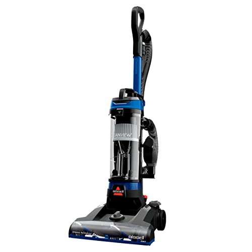 BISSELL CleanView Upright Bagless Vacuum Cleaner, Black/Cobalt Blue