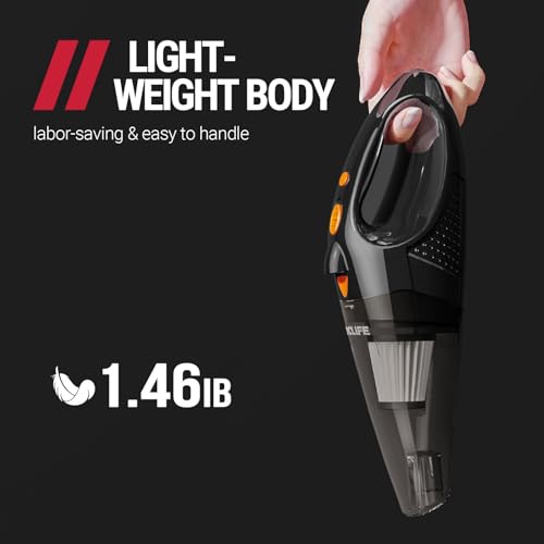 Cordless Handheld Vacuum Cleaner with 2 Filters