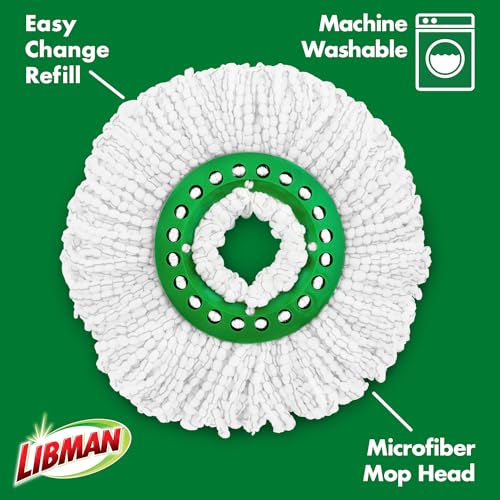 Libman Tornado Spin Mop System - Floor Cleaning Set