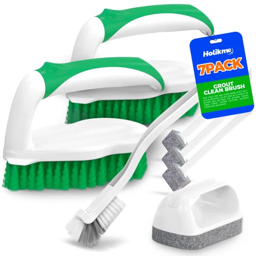 Holikme 7 Pack Deep Cleaning Brush Set (Green)