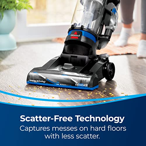 BISSELL CleanView Upright Bagless Vacuum Cleaner, Black/Cobalt Blue