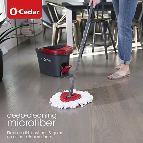 O-Cedar EasyWring Spin Mop and Bucket