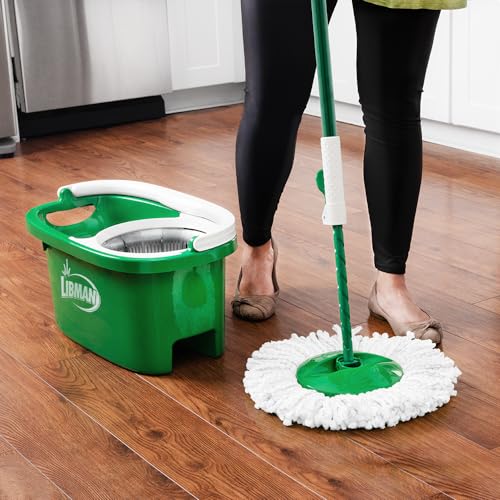 Libman Tornado Spin Mop System - Floor Cleaning Set