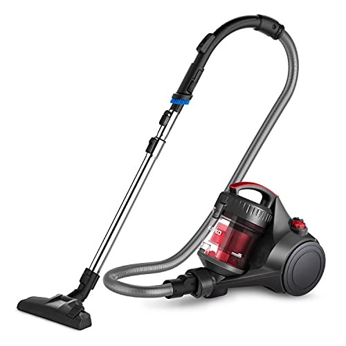 EUREKA Lightweight Canister Vacuum for Carpets and Hard Floors