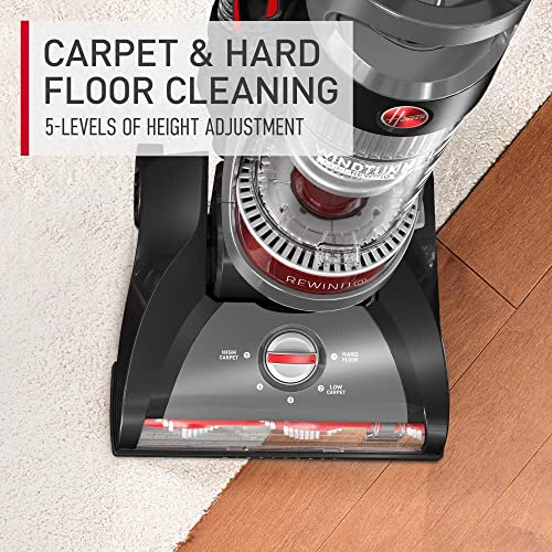 Hoover Cord Rewind Pro Vacuum, Carpet & Hard Floors