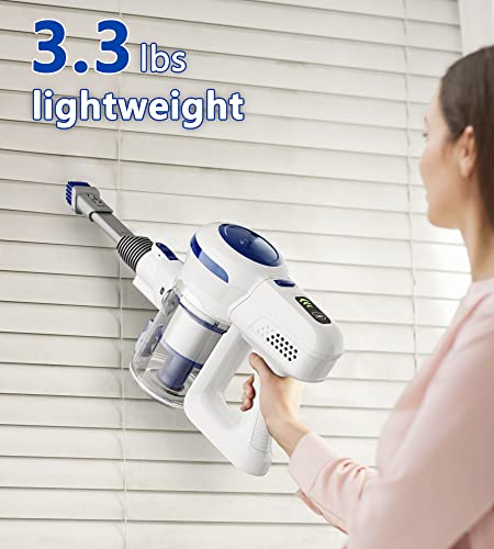 Powerful Cordless Vacuum for Home with Long Runtime