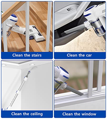 Powerful Cordless Vacuum for Home with Long Runtime