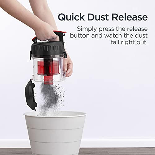 EUREKA Lightweight Canister Vacuum for Carpets and Hard Floors