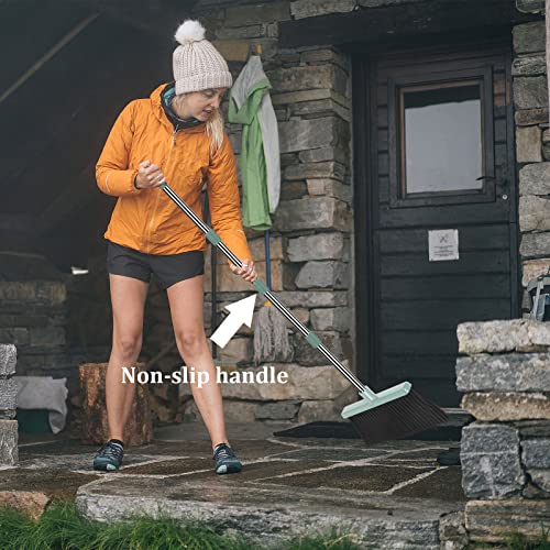 kelamayi Large Upgrade Broom Dustpan Set (Green)