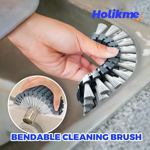 5-Pack Holikme Kitchen Cleaning Brush Set in Green
