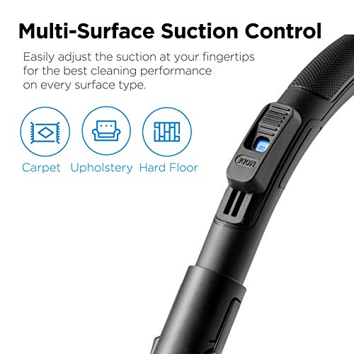 Eureka WhirlWind Lightweight Canister Vacuum Cleaner - Blue