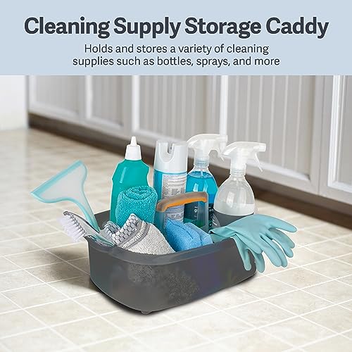 Casabella Plastic Cleaning Storage Caddy, 1.85 Gallon