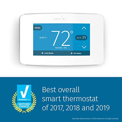 EMERSON Sensi Touch Wi-Fi Smart Thermostat, Alexa Compatible