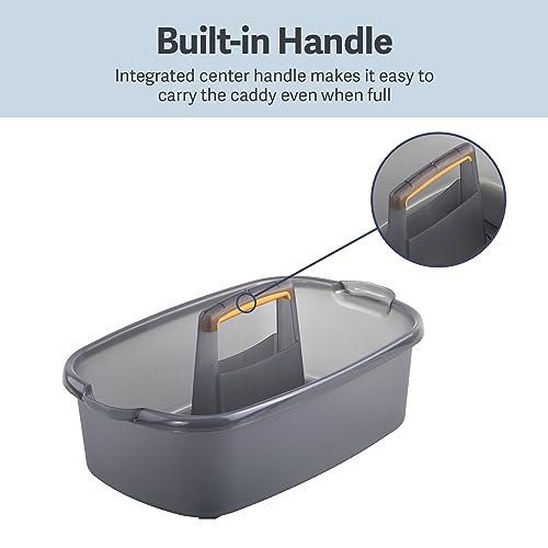 Casabella Plastic Cleaning Storage Caddy, 1.85 Gallon