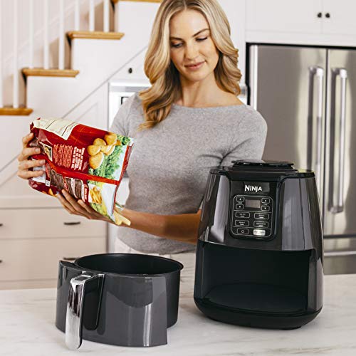 Ninja Air Fryer: Crisps, Roasts, Reheats, Dehydrates - 4 Quart Gray